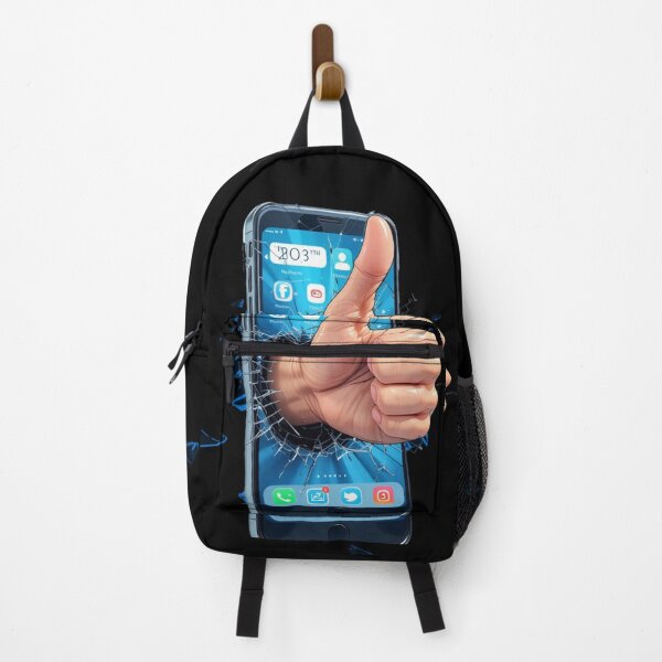 Item preview, Thumbs Up Breaking Phone - Positive Feedback Design designed and sold by ZENTIO.
