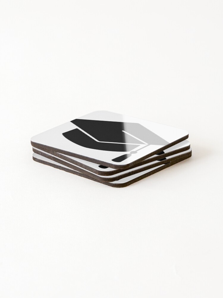 Thumbnail 4 of 5, Coasters (Set of 4), Graduation Cap – Simple Graduation Design designed and sold by MerchMarketer.