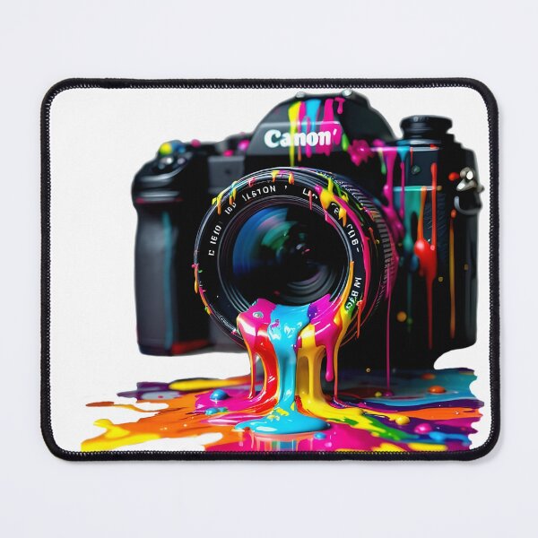 Item preview, Camera Colour Paint Drip designed and sold by EmzMc123.