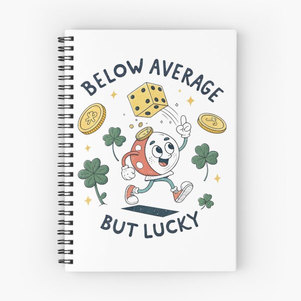 Item preview, Below average but lucky  designed and sold by Lucky 777.