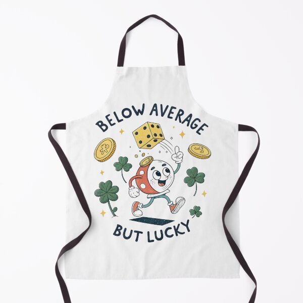Item preview, Below average but lucky  designed and sold by Lucky 777.