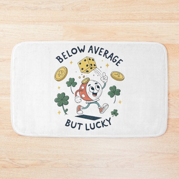 Item preview, Below average but lucky  designed and sold by Lucky 777.