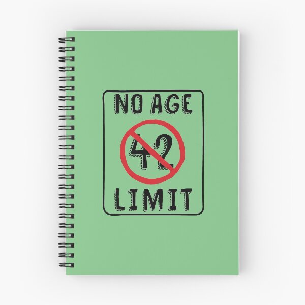 Item preview, No Age Limit 42nd Birthday Gifts Funny B-day for 42 Year Old designed and sold by MemWear.