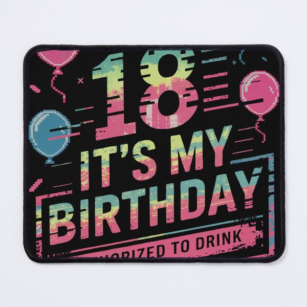 Item preview, Level 18 Drink Responsibly Unlocked designed and sold by 89BLACK.