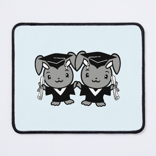 Item preview, 2 Rabbits College Graduation School Friends Team designed and sold by shirt-o-mat.