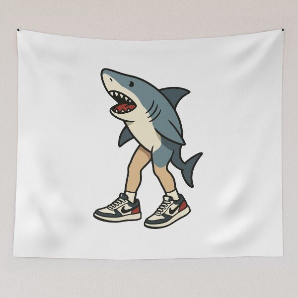 Item preview, Tralalero Tralala italian brainrot shark designed and sold by TeeMystic.