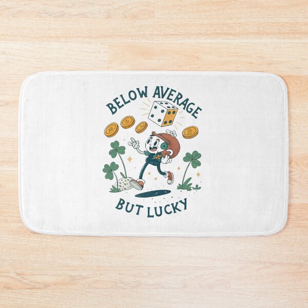 Item preview, Below average but lucky  designed and sold by Lucky 777.