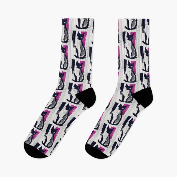 Item preview, Bold Abstract Cat – Graphic and Edgy designed and sold by caracatita75.