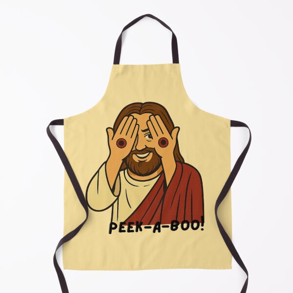Item preview, Peekaboo Jesus - Funny Religious Design designed and sold by Benja & Co..