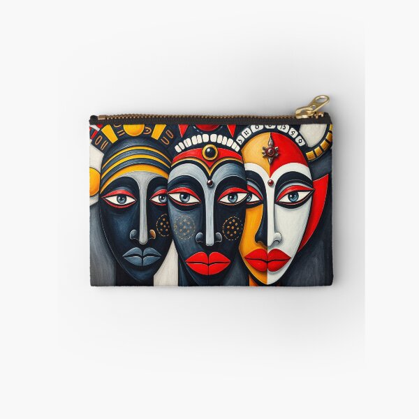 Item preview, Ethnic African pattern in warm colors #3 designed and sold by BoBiloArt.