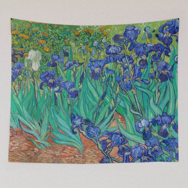 Item preview, Irises by Dutch artist Vincent van Gogh designed and sold by EmeraldeaArt.