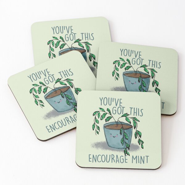 Item preview, You've Got This – Encourage Mint © chunkamunka designed and sold by ChunkaMunka.