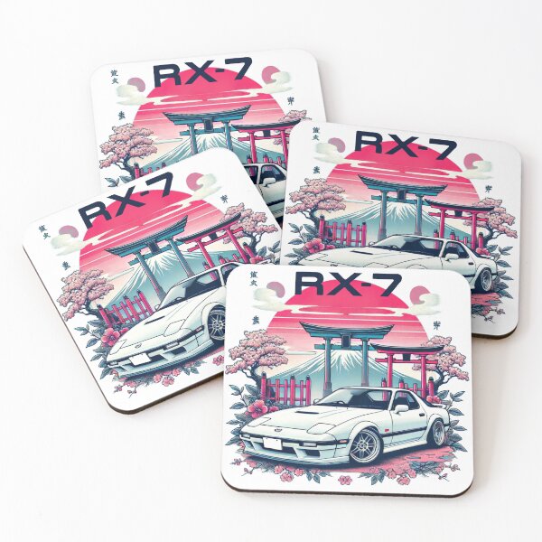 Item preview, RX-7 – JDM Legend with Japanese Scenery designed and sold by TheArtOfCar.