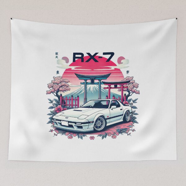 Item preview, RX-7 – JDM Legend with Japanese Scenery designed and sold by TheArtOfCar.