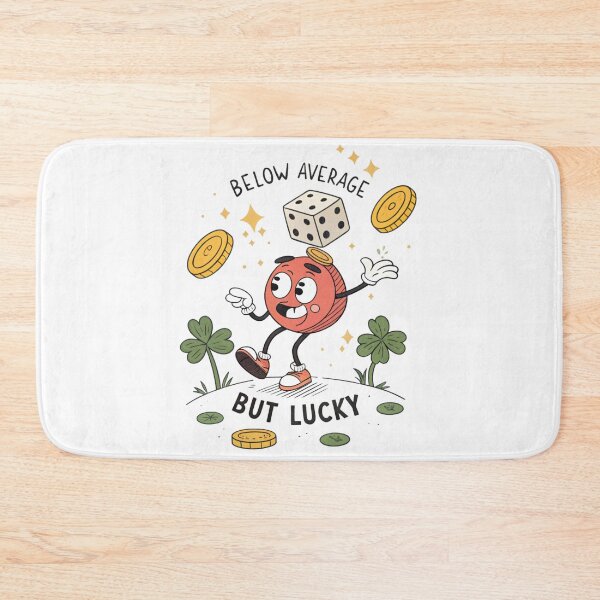 Item preview, Below average but lucky designed and sold by Lucky 777.