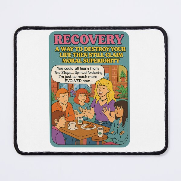 Item preview, Recovery: Your Way to Moral Superiority! designed and sold by Trauma Nicole.