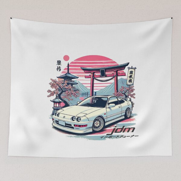 Item preview, JDM Integra – Japanese Style Car Art designed and sold by TheArtOfCar.