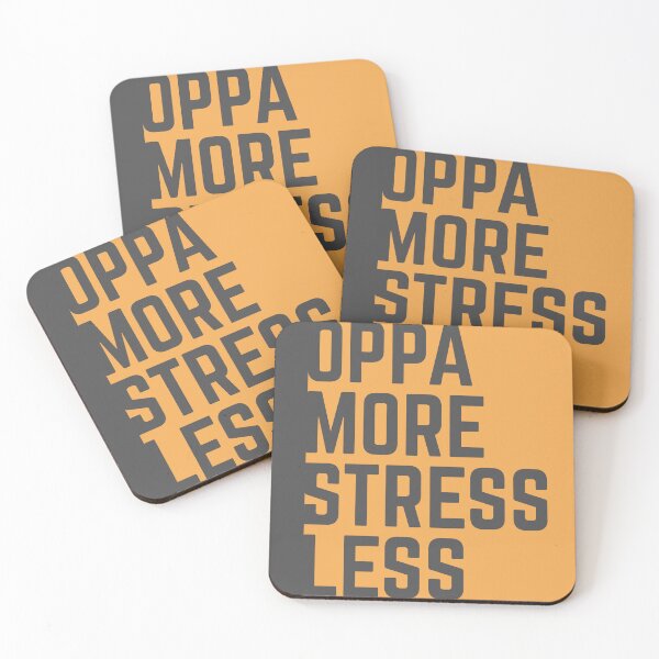 Item preview, Oppa More Stress Less K-Drama Quote | Kdrama Lover | K-Drama Merchandise designed and sold by KGlam.