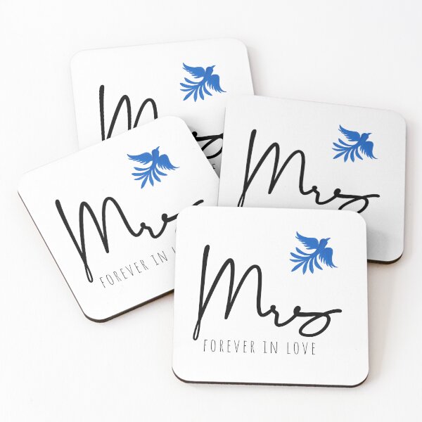 Item preview, Bride "MRS" In love wedding gift idea designed and sold by DesertRains.