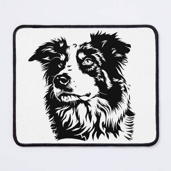 Item preview, Aussie Love – Australian Shepherd Silhouette in Black designed and sold by OverNickles194.