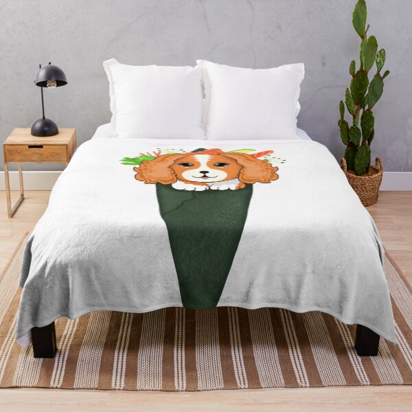 Item preview, Cavalier King Charles Spaniel Tamaki Roll designed and sold by daphsam.
