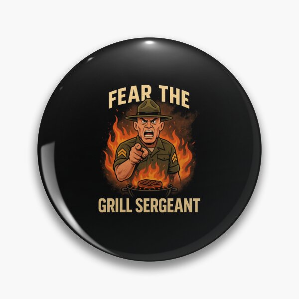 Item preview, Fear the Grill Sergeant designed and sold by ALITOPRINCE.