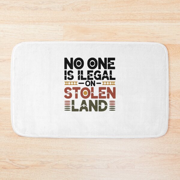 Item preview, No one is illegal on stolen land designed and sold by Mateusz Majcherek.