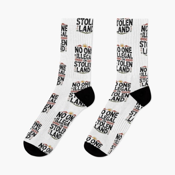 Item preview, No one is illegal on stolen land designed and sold by Mateusz Majcherek.
