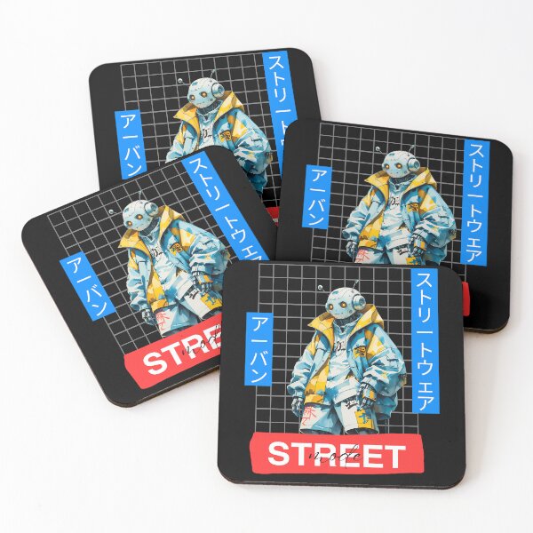 Item preview, Futuristic Robot with Urban Swag designed and sold by Dino-Lune.