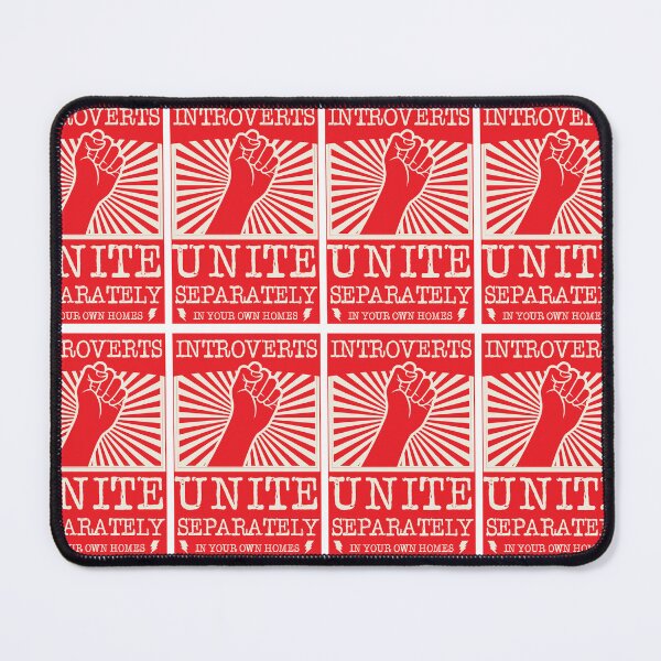Item preview, Introverts Unite Separately In Your Own Homes  designed and sold by ChunkaMunka.