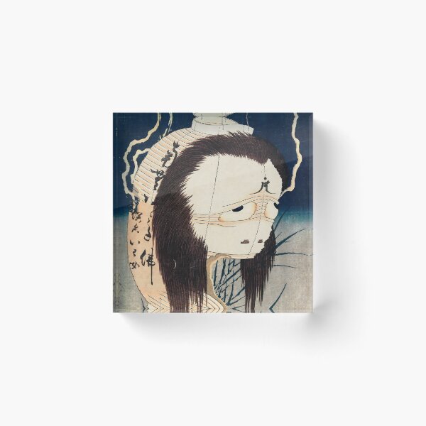 Item preview, The Lantern Ghost, Iwa by Katsushika Hokusai designed and sold by EmeraldeaArt.