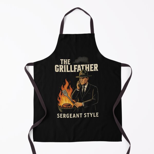 Item preview, The Grillfather – Sergeant Style designed and sold by ALITOPRINCE.