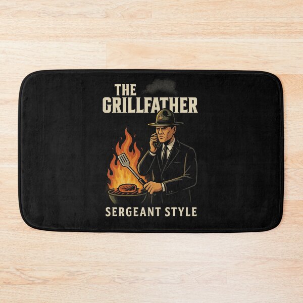 Item preview, The Grillfather – Sergeant Style designed and sold by ALITOPRINCE.