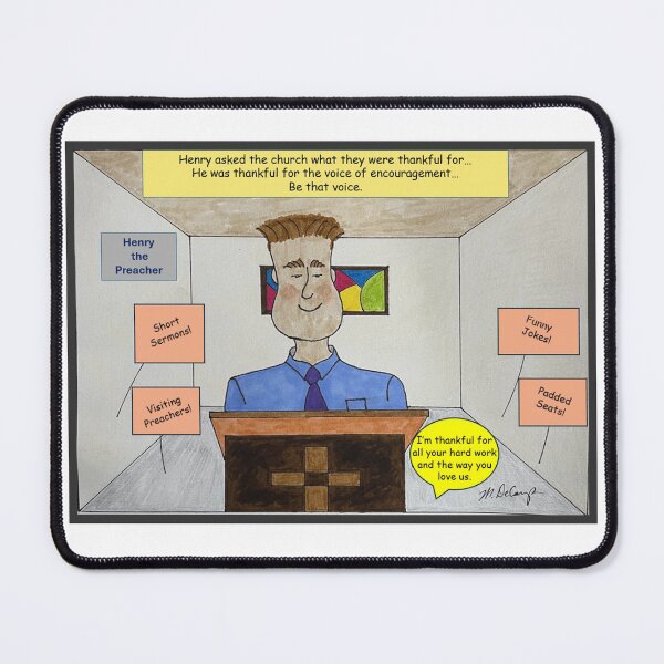 Item preview, Henry the Preacher-Words of Encouragement Comic designed and sold by MDeCampArt.