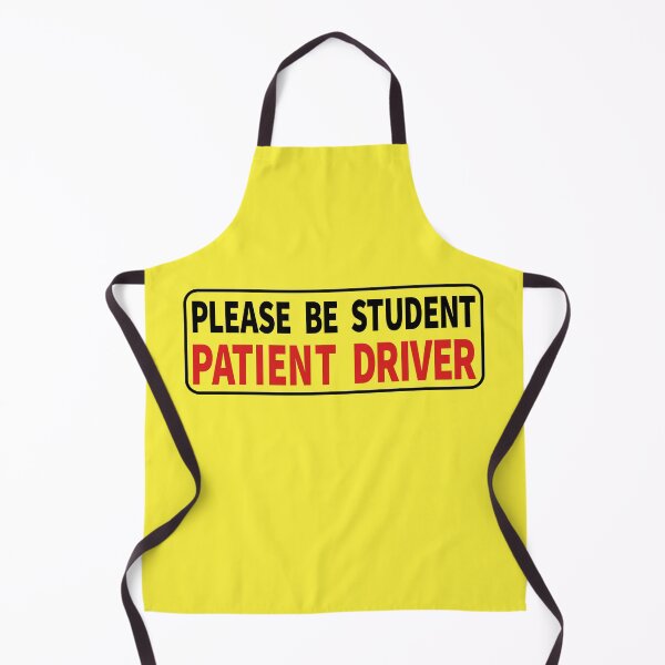 Item preview, Spoof! Please Be STUDENT-Patient Driver sticker designed and sold by markmm9.