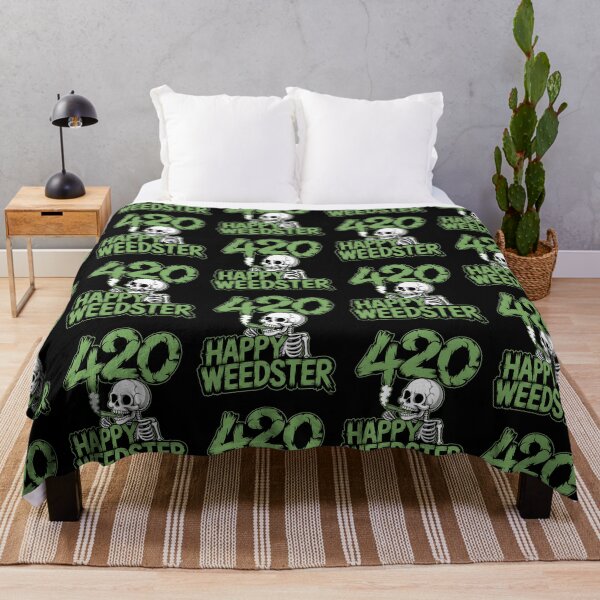 Item preview, Happy Weedster 420 Hippie Design designed and sold by RosCraft.