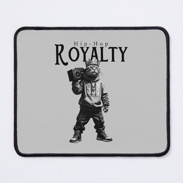 Item preview, Street Cat King (B&W Edition) designed and sold by Dino-Lune.