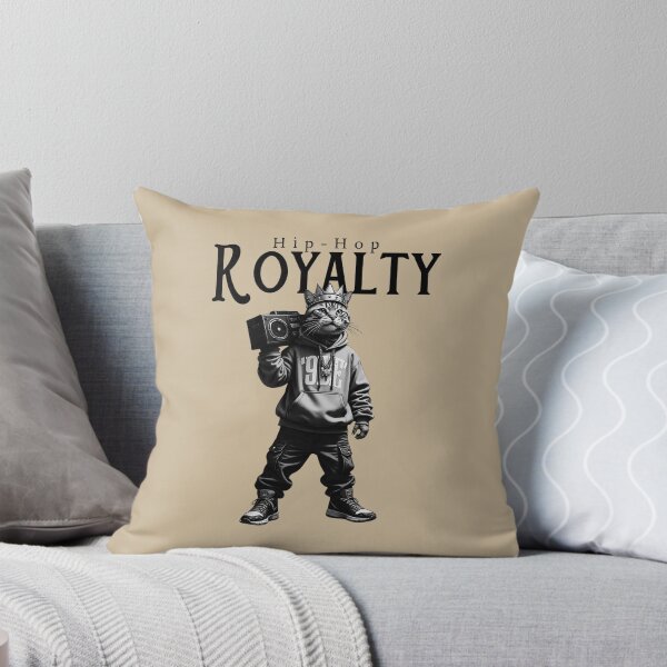 Item preview, Street Cat King (B&W Edition) designed and sold by Dino-Lune.