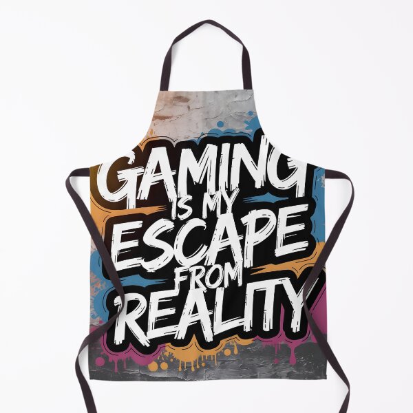 Item preview, Gaming is my escape from reality designed and sold by BohoShopHU.