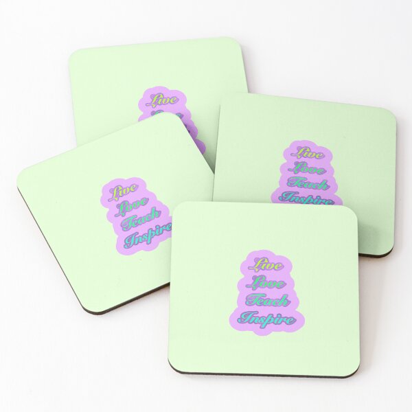 Item preview, Live Love Teach Inspire designed and sold by CEvansArt.