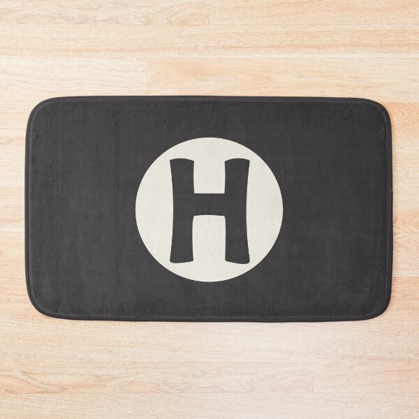 Item preview, letter h black designed and sold by ZiphGames.