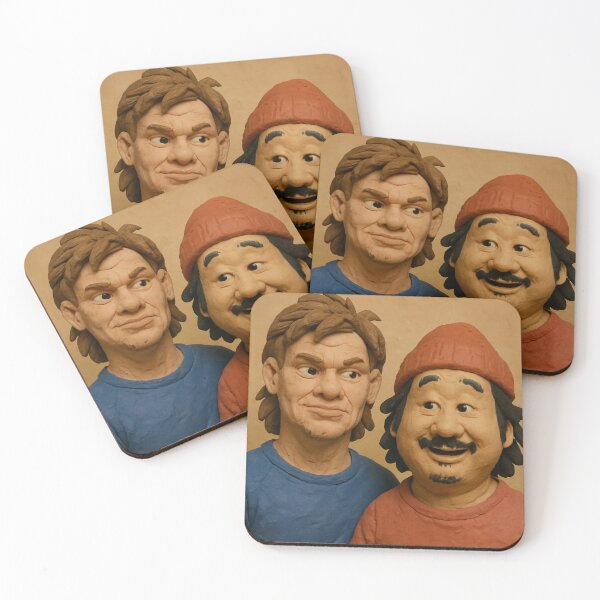 Item preview, CLAYMATION MELTDOWN — BOBBY & THEO IN THERAPY FORM designed and sold by TheoVerse.