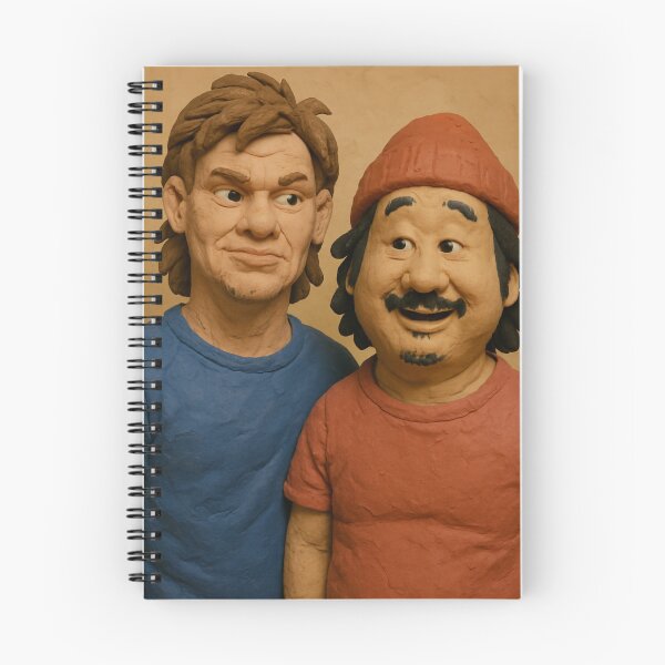 Item preview, CLAYMATION MELTDOWN — BOBBY & THEO IN THERAPY FORM designed and sold by TheoVerse.