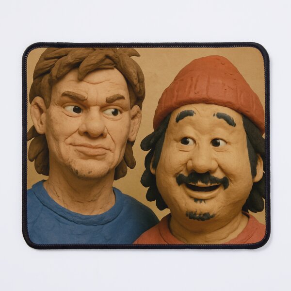 Item preview, CLAYMATION MELTDOWN — BOBBY & THEO IN THERAPY FORM designed and sold by TheoVerse.