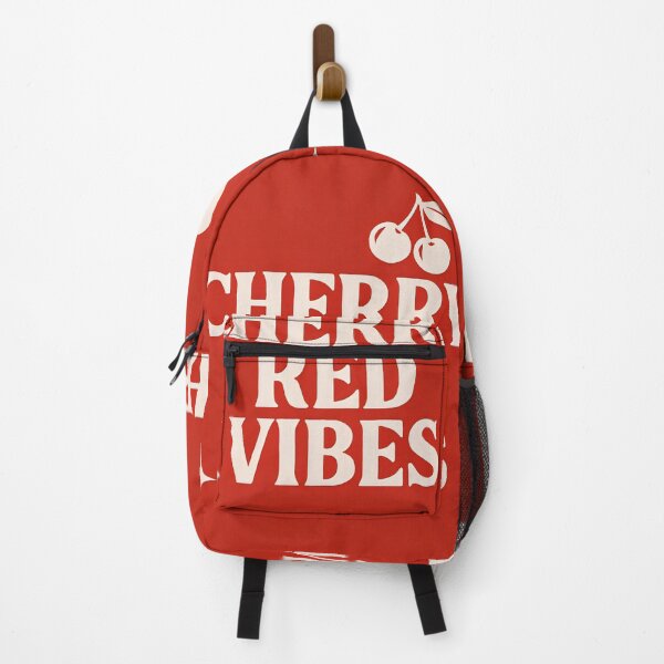 Item preview, Retro Cherry Red Vibes Typography Art designed and sold by Amr Siam.