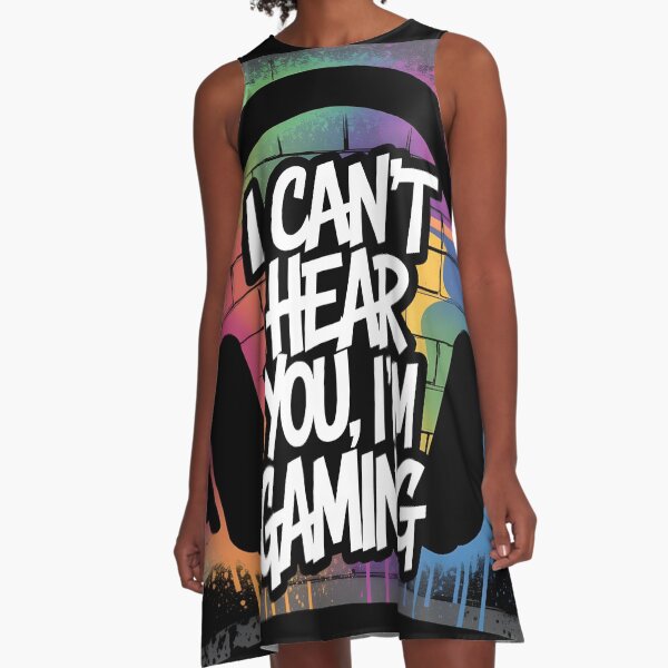 I am gaming A-Line Dress