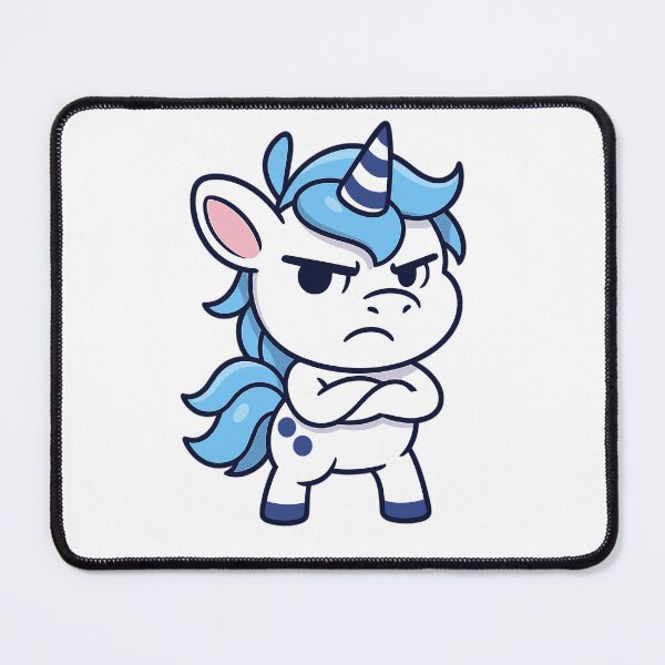 Item preview, Grumpy Unicorn – The grumpiest unicorn in the world designed and sold by OverNickles194.