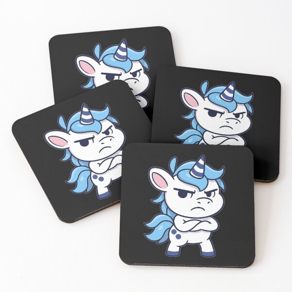 Item preview, Grumpy Unicorn – The grumpiest unicorn in the world designed and sold by OverNickles194.