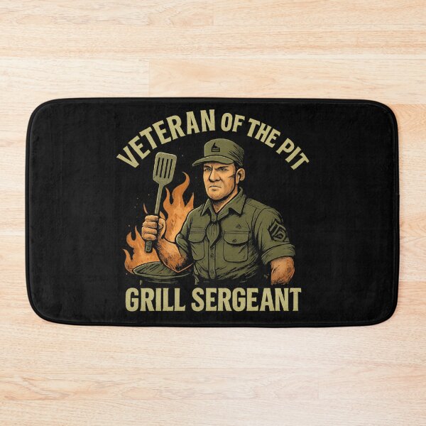 Item preview, Grill Sergeant – Veteran of the Pit designed and sold by ALITOPRINCE.