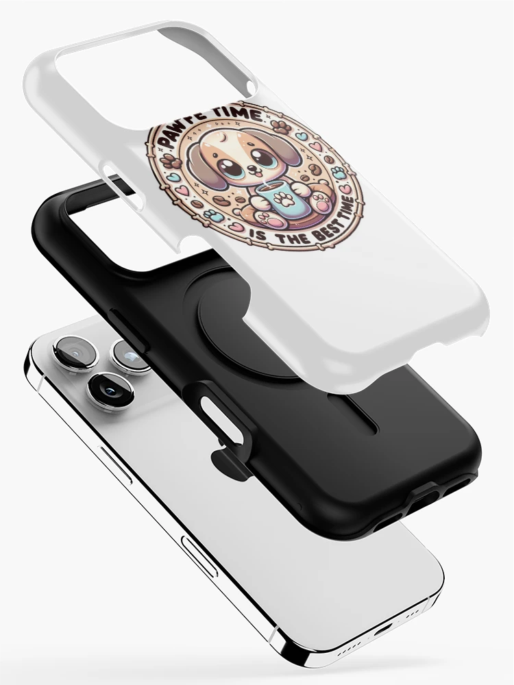 Thumbnail 2 of 4, iPhone Case, Pawffee Time designed and sold by JavaJokeTees.